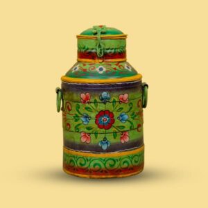 Iron Painted Milk Can 1-2