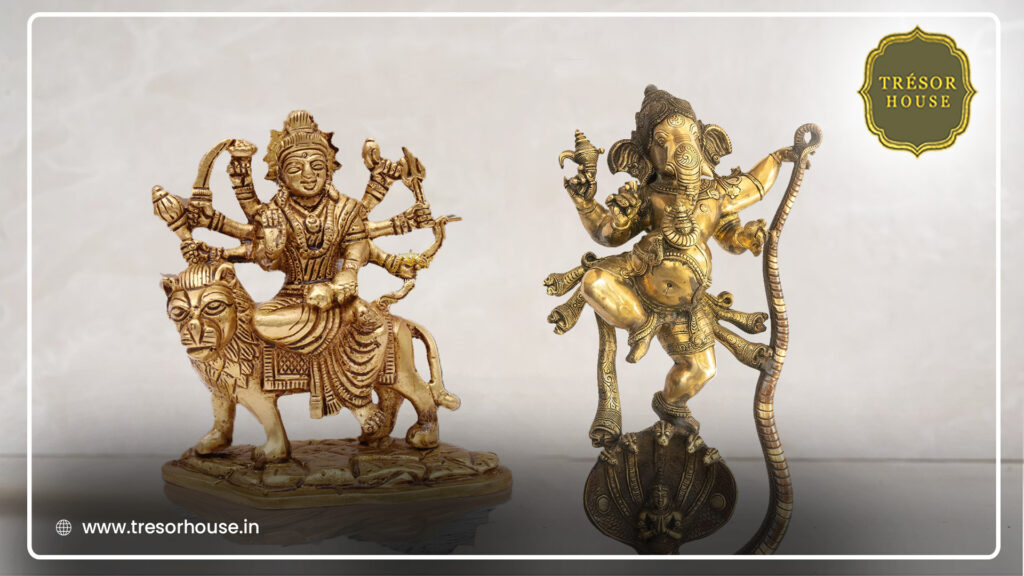 The Artisanal Value of Brass Idols in Modern Homes